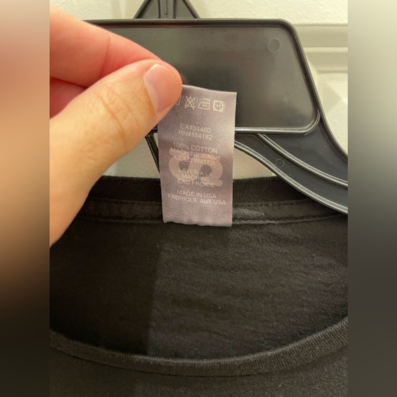 Ed Hardy Shirt Vintage Y2K Size Small Rhinestone Skull Koi Fish Rare Multi Print - Picture 6 of 16